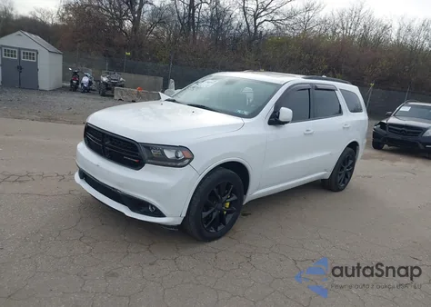 2018 Dodge Durango Gt Awd z USA, uszkodzony, nr VIN 1C4RDJDG2JC150121